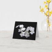 愛平和調和の浮遊花カード カード (黄色い花)