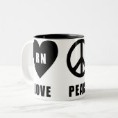 愛平和RN ツートーンマグカップ (正面左)