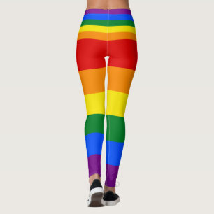 愛平等の虹の旗LGBTのレズビアンゲイプライド レギンス