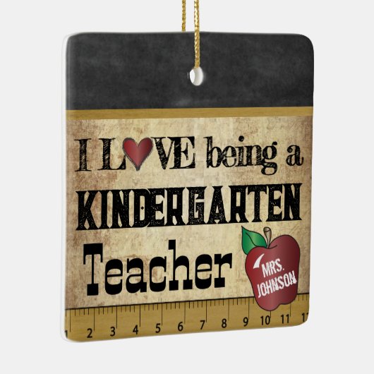 愛幼稚園先生 |ヴィンテージセラミ セラミックオーナメント (右)