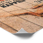 愛引用文ガールフレンドのためのガールフレンド誕生日ギフト ポスター (角)