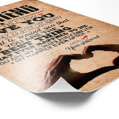 愛引用文ボーイフレンドの夫の愛誕生日 フォトプリント            (角)