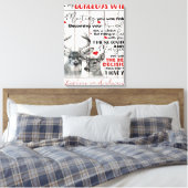 愛引用文妻誕生日妻カップル結婚ズ キャンバスプリント (インサイチュ (寝室))