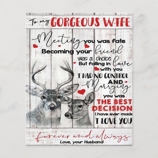 愛引用文妻誕生日妻カップル結婚ズ チラシ (正面)