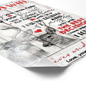 愛引用文妻誕生日妻カップル結婚ズ フォトプリント            (角)