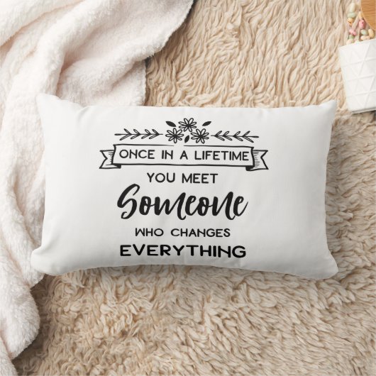 愛引用文結婚婚約MRS花嫁ギフト ランバークッション (ブランケット)