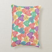 愛形の背景 アクセントクッション (裏面(縦))