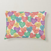 愛形の背景 アクセントクッション (裏面)