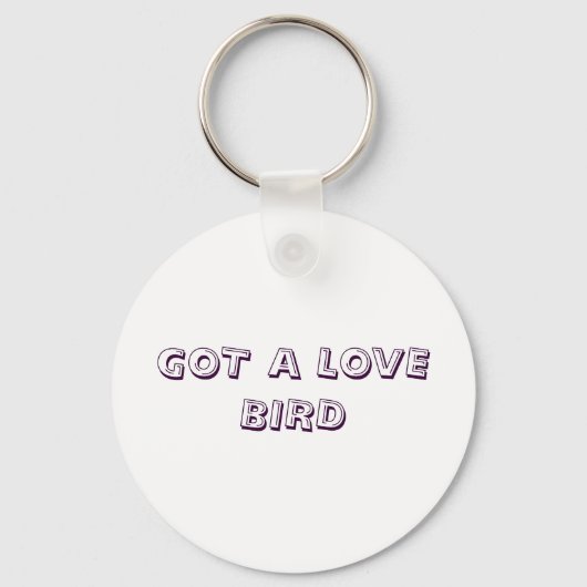 愛得鳥 キーホルダー (正面)