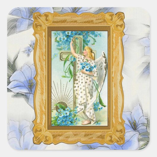 愛忘れしい私の天使 スクエアシール (正面)