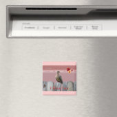 愛恋しく思する鳩 マグネット (インサイチュ (食洗機))