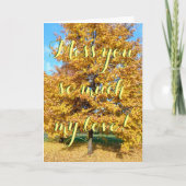 愛恋しく思の愛を! カード (正面)