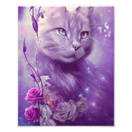 愛恋しく思愛猫 フォトプリント           