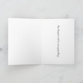 愛情あふれるアヒルのお二人に結婚おめでとうございます カード (内部)