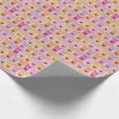 愛情あふれる猫たち ラッピングペーパー (角)