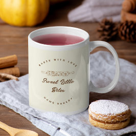 愛情たっぷりスイートリトルバイツベーカリービジネス コーヒーマグカップ