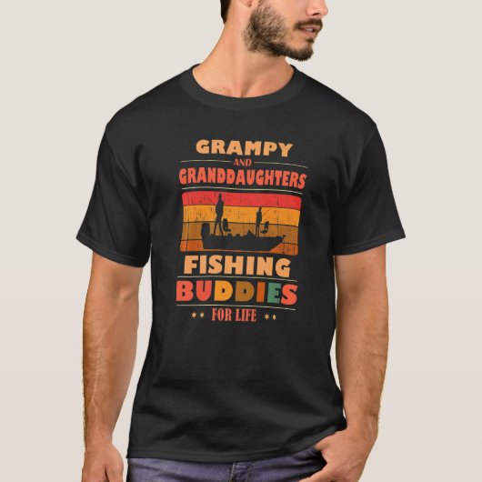 愛情たっぷりGRAMPYお孫ちゃんたち一生の友F Tシャツ (正面)