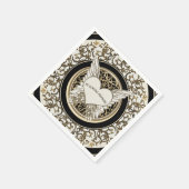 愛情に満ちた思い出で スタンダードカクテルナプキン (角)