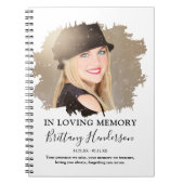 愛情に満ちた思い出で |フォトメモリアルのゲスト ノートブック (正面)