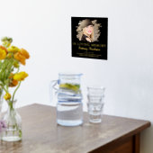 愛情に満ちた思い出で |フォトメモリアル 箔ポスター (レイダウン (キッチン))