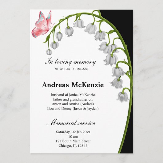 愛情に満ちた思い出で プログラム (正面)