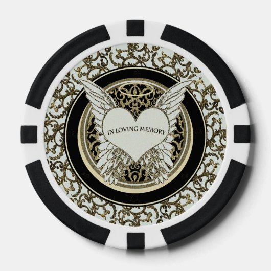 愛情に満ちた思い出で ポーカーチップ (正面)