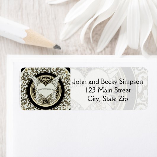 愛情に満ちた思い出で ラベル (インサイチュ)