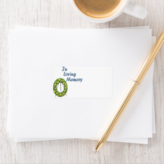 愛情に満ちた思い出で ラベル (インサイチュ)