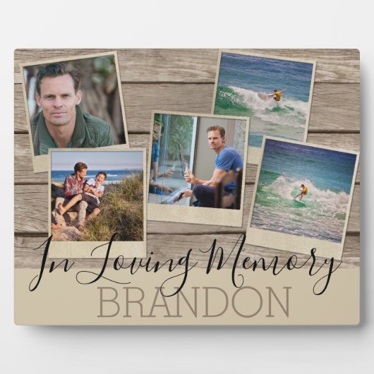 愛情に満ちた思い出で |写真5 |メモリアルプラーク フォトプラーク (正面)