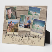 愛情に満ちた思い出で |写真5 |メモリアルプラーク フォトプラーク (側面)