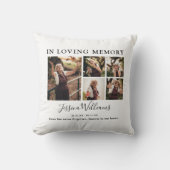 愛情に満ちた思い出で |写真9 |メモリアル装飾用クッション クッション (正面)