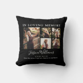 愛情に満ちた思い出で |写真9 |メモリアル装飾用クッション クッション (正面)