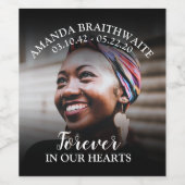 愛情に満ちた思い出で |写真 |メモリアル ワインラベル (シングルラベル)