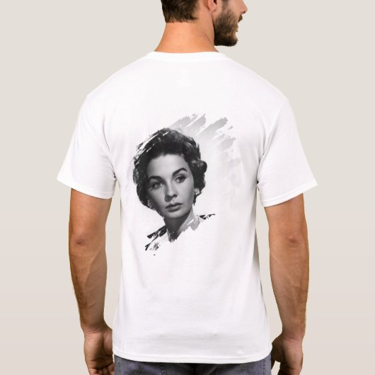 愛情に満ちた思い出で |十字翼とエンジェルウィング |メモリアル Tシャツ (裏面)