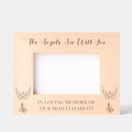 愛情に満ちた思い出で | 天使は6x4と一緒にいる レーザー彫刻フレーム