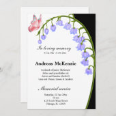 愛情に満ちた思い出で 案内状 (正面/裏面)