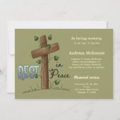 愛情に満ちた思い出で 案内状 (正面)