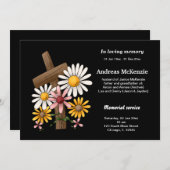 愛情に満ちた思い出で 案内状 (正面/裏面)