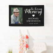 愛情に満ちた思い出で |葬儀記念写真 横断幕 (インサイチュ)