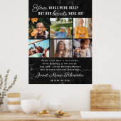 愛情に満ちた思い出で | 6フォトコラージュ葬儀 ポスター (キッチン)