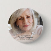 愛情に満ちた思い出で | Vignetteモダンフォトキープサケ 缶バッジ (正面)