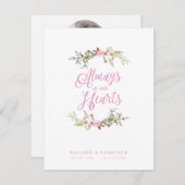 愛情に満ちた思い出の中で愛されたサービス シーズンカード (正面/裏面)