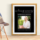 愛情に満ちた思い出の写真葬儀へようこそ ポスター