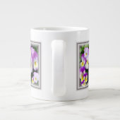 愛情に満ちた思い～パンジー・ジャンボマグカップ ジャンボコーヒーマグカップ (裏面)