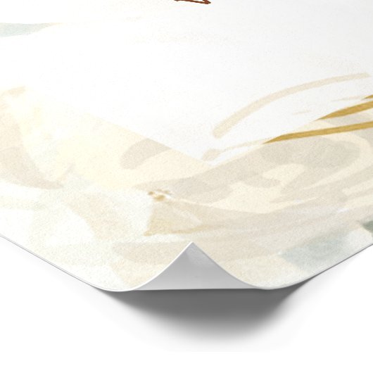 愛情に満ちた思素朴い出の看板を持った農家 ポスター (角)