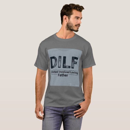 愛情に満ちた父親 Tシャツ (正面フル)