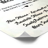 愛情に満ちた記憶の結婚ひまわり ポスター (角)