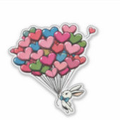 愛情に満ちている シール (正面)