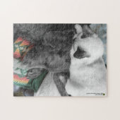 愛情のあるシャミーキットンウォッチズラブラドール睡眠 ジグソーパズル (横)