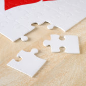 愛情のあるハート ジグソーパズル (側面)